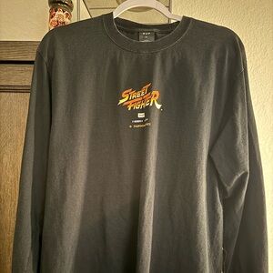 Black Street Fighters T-Shirt (long sleeve)